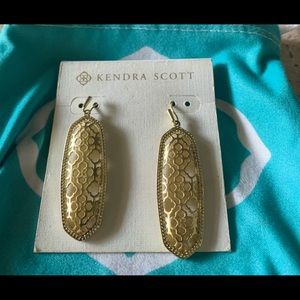 Kendra Scott Elle Earrings in Gold Filigree